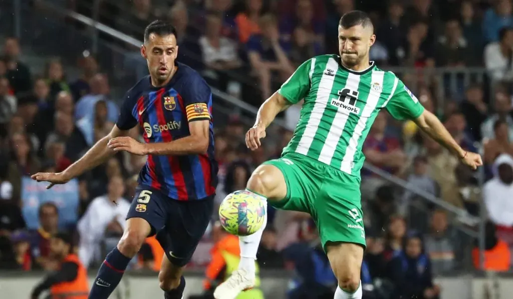Guido Rodríguez por el último Barcelona vs. Real Betis: IMAGO