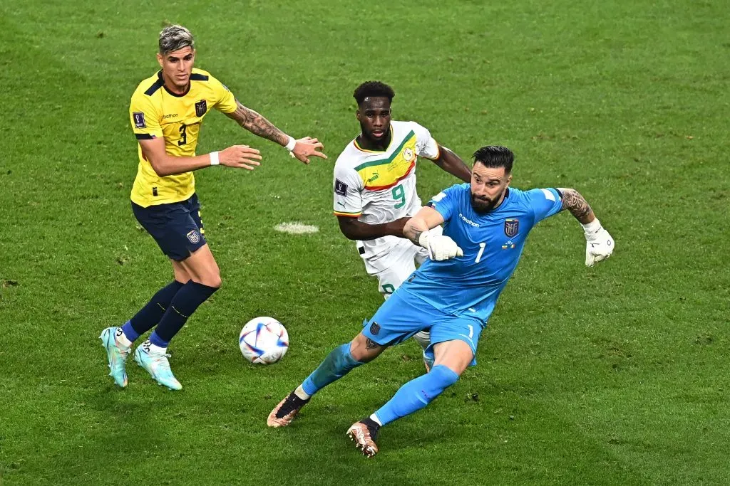 Hernán Galíndez fue Mundialista de Ecuador en la Copa del Mundo Qatar 2022. Foto: Getty.
