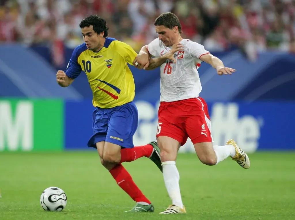 Jaime Iván Kaviedes fue Mundialista con Ecuador en la Copa del Mundo 2006. Foto: Getty.
