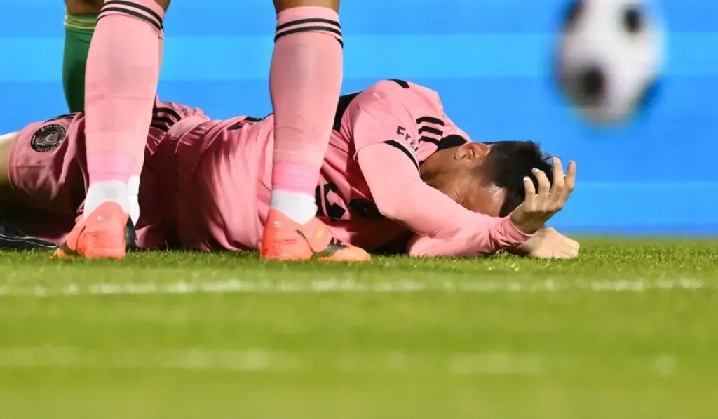 Messi y la acción que le hizo retirarse por unos minutos del campo en la MLS: IMAGO