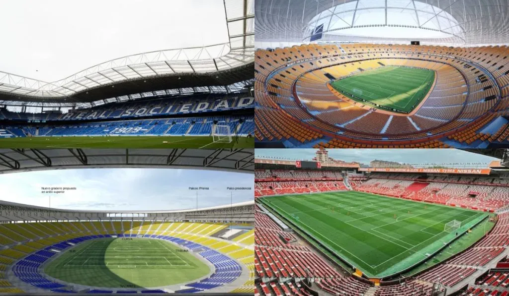 Reale Arena, Nou Mestalla, Gran Canaria y el nuevo Molinón, sedes que apuntan a competir por un lugar: IMAGO