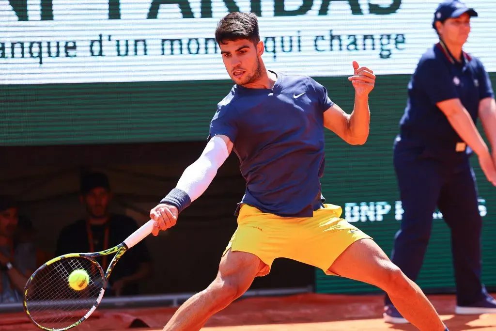 Alcaraz superó a Wolf en su debut en Paris (IMAGO)