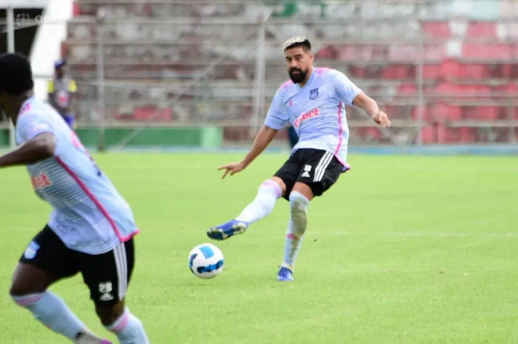 Cristhian Noboa se lesionó con Emelec el pasado 4 de febrero de 2024. (Foto: Imago)