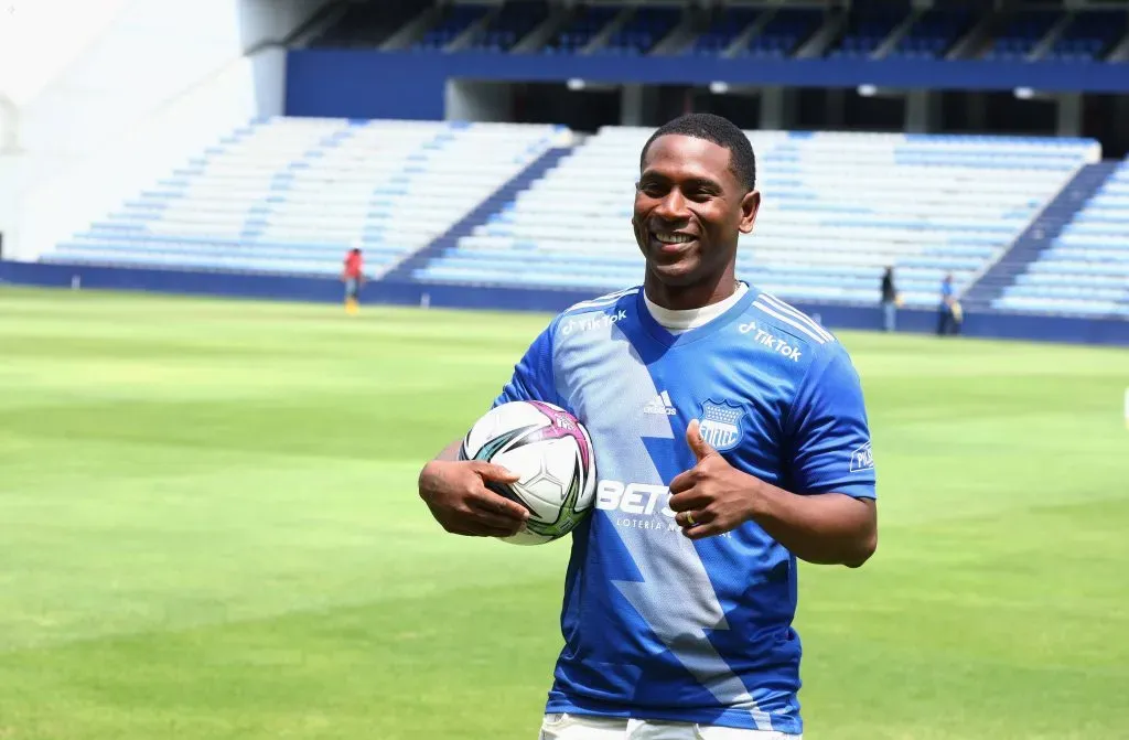 Bryan Angulo regresó a Emelec en la temporada 2022. (Foto: Imago)