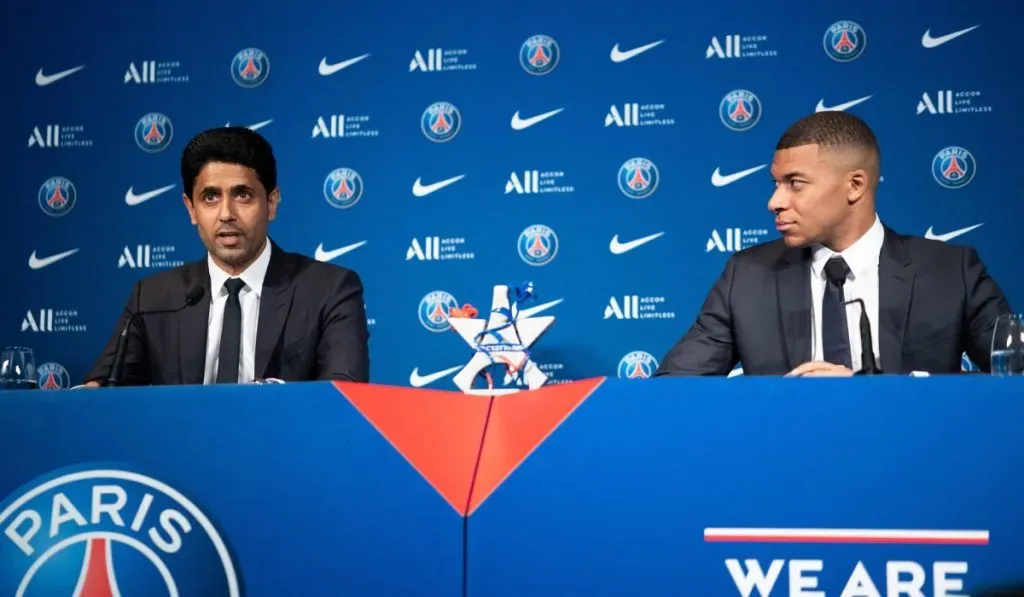 Los abogados de Mbappé meditan demandar al PSG de Nasser Al-Khelaifi: IMAGO