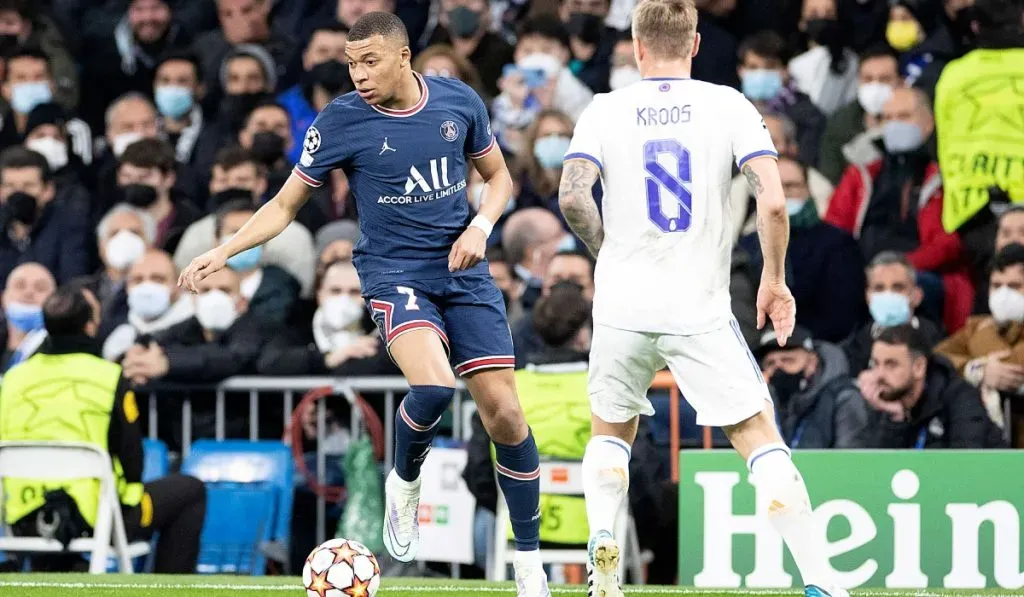 Imágenes del último partido de Mbappé como visitante en el Bernabéu: IMAGO
