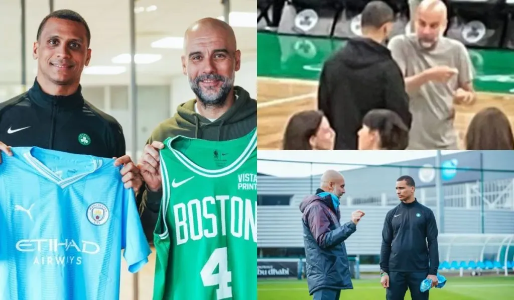 La estrecha relación entre Mazzulla y Guardiola: IMAGO