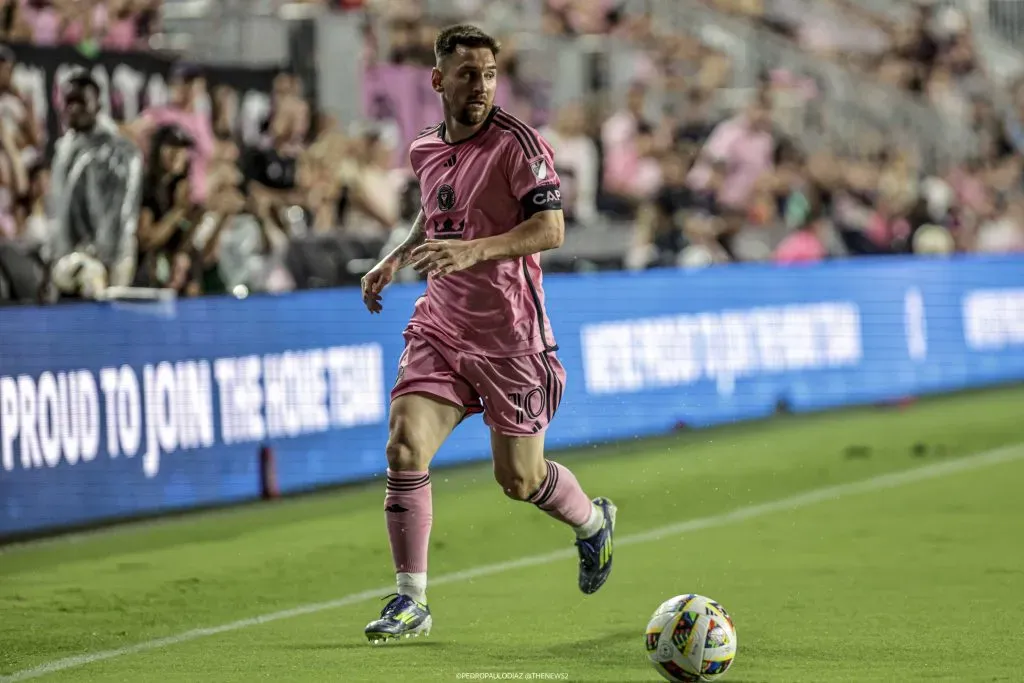 Messi viene jugando en la MLS con el Inter Miami. (Foto: Imago)
