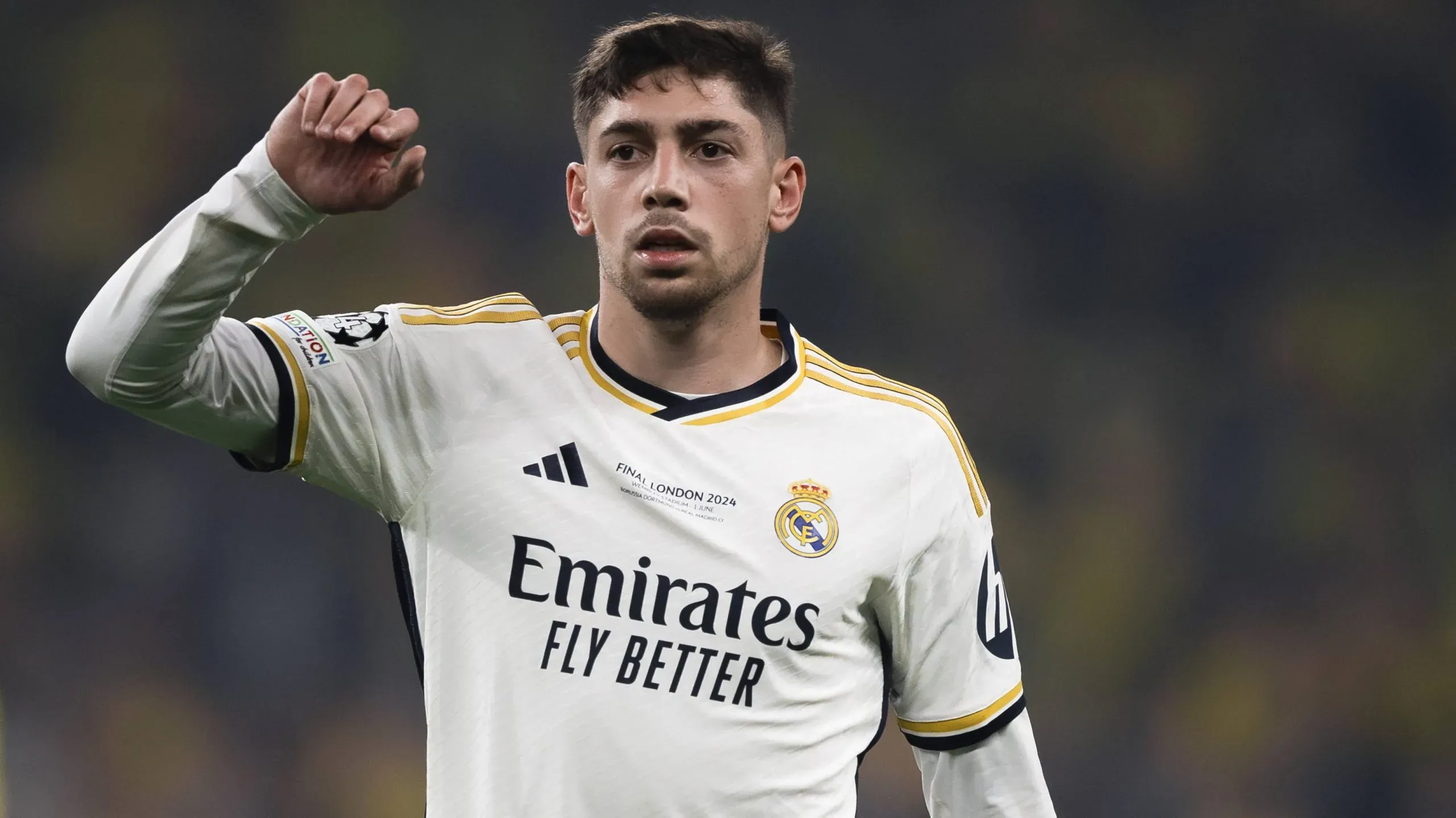 Federico Valverde sumó 54 partidos en la temporada 2023/2024 con el Real Madrid.