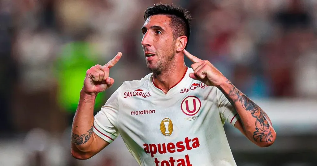 Diego Dorregaray en Universitario. (Foto: IMAGO)