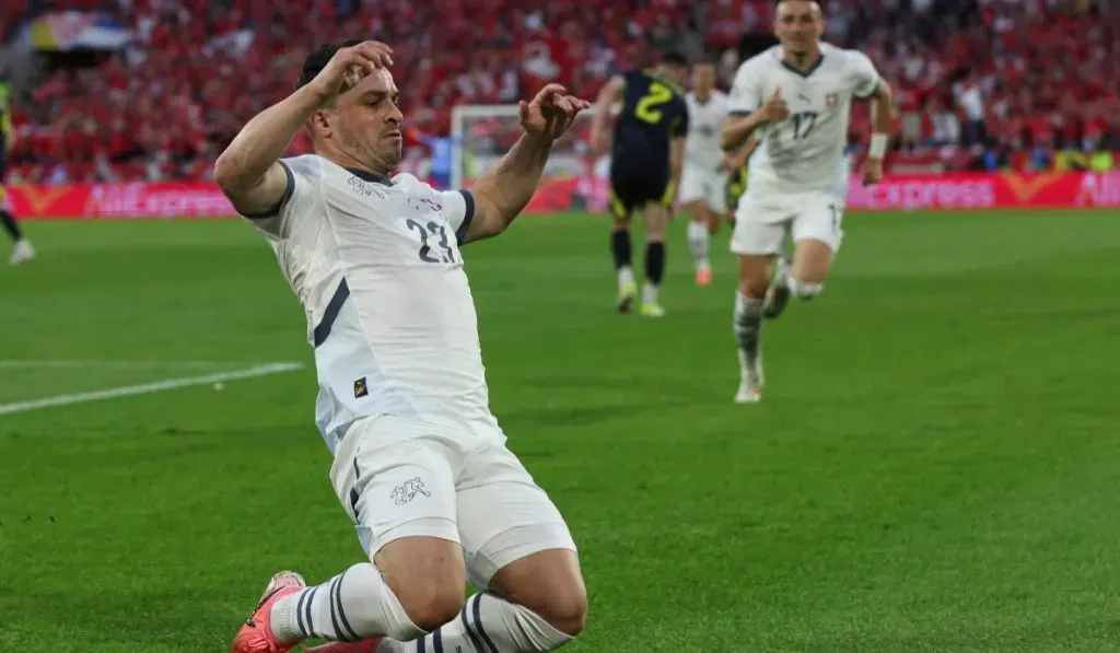 Xherdan Shaqiri y su golazo ante Escocia en la Eurocopa: IMAGO