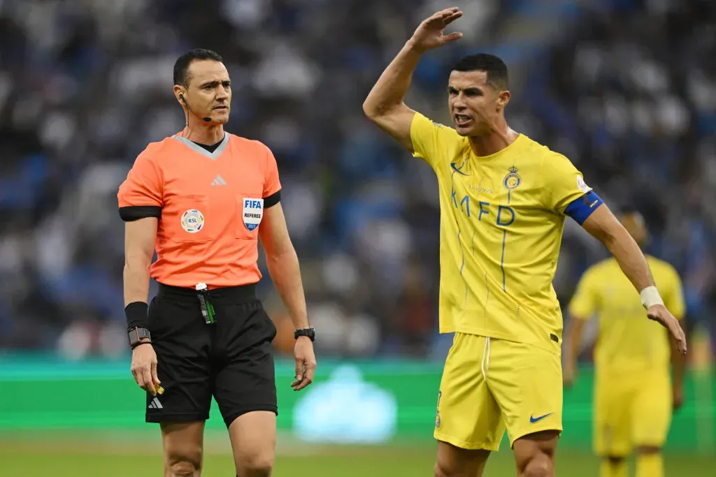 Wilmar Roldán y Cristiano Ronaldo. Foto: IMAGO.