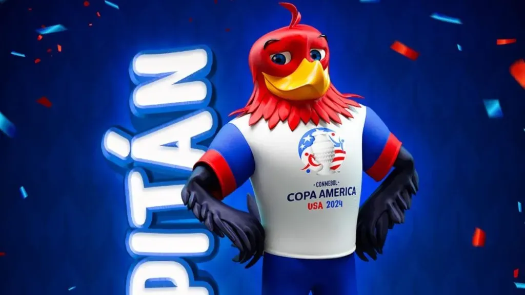 Capitán, la mascota del torneo (Copa América oficial)