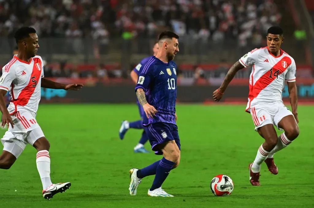 Lionel Messi y su último partido contra Perú. (Foto: IMAGO).