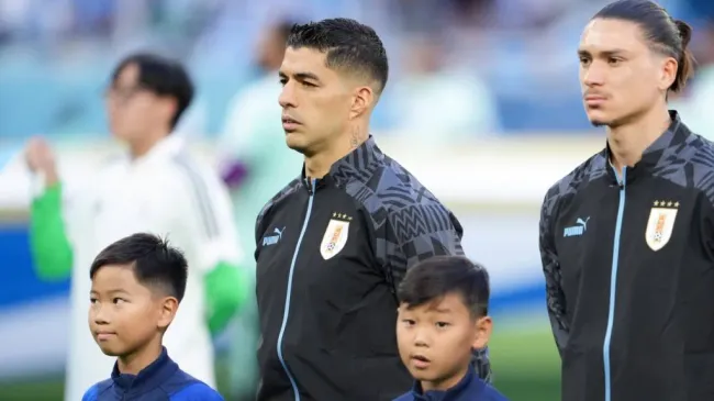 Darwin Núñez y Luis Suárez en el Mundial de Qatar ante Corea del Sur: IMAGO