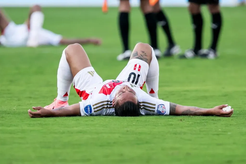 Cueva jugando para Perú en la Copa América 2024. (Foto: IMAGO)