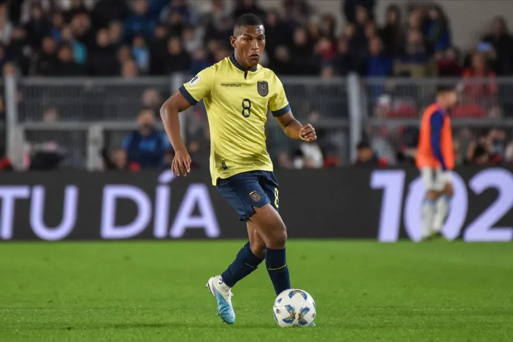 Carlos Gruezo, Argentina vs. Ecuador. Foto: IMAGO 2024.