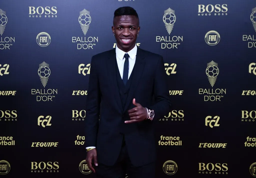 Vinícius Júnior en la ceremonia del Balón de Oro 2019.