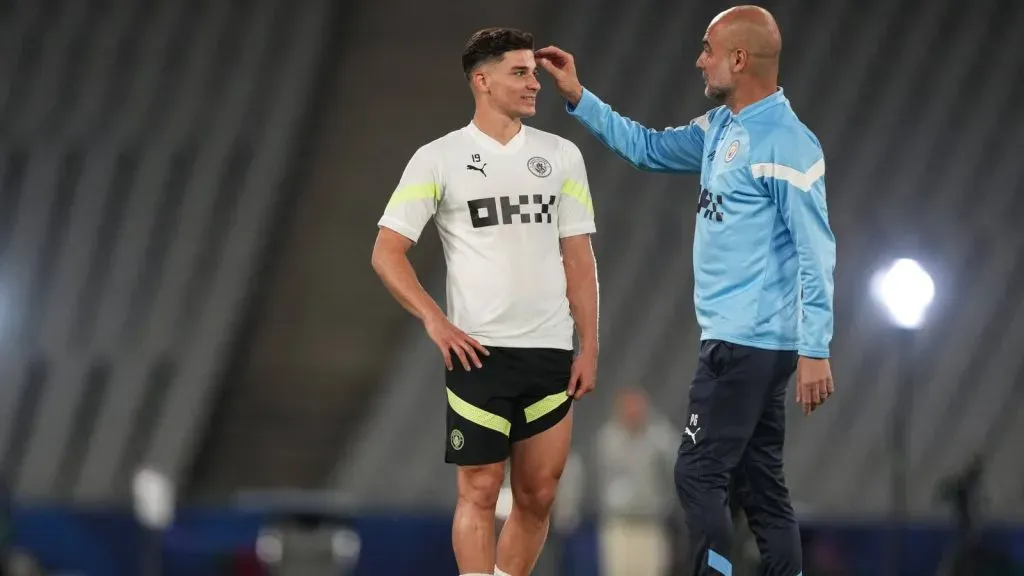 Julián Álvarez explicó sus palabras que desataron la polémica en Manchester City: IMAGO