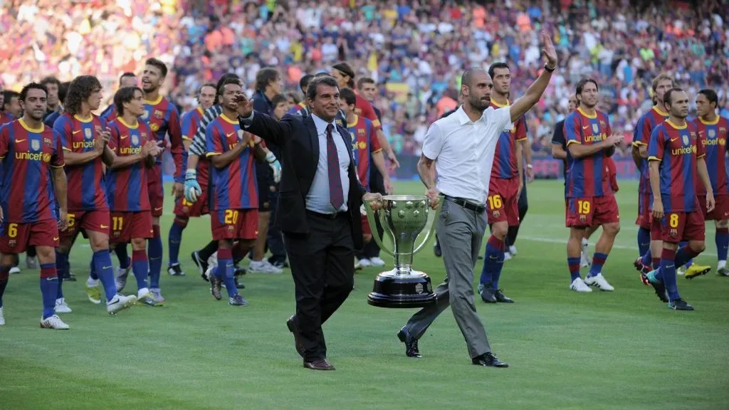 Guardiola y su legado por el Camp Nou se trazó en hasta 14 títulos oficiales: IMAGO