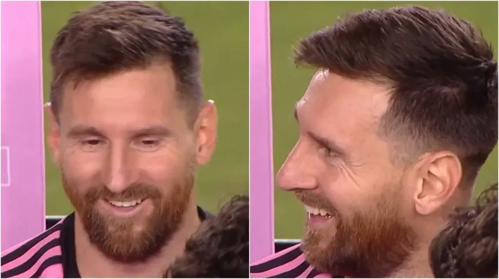 Reacción de Messi ante anuncio de Infantino