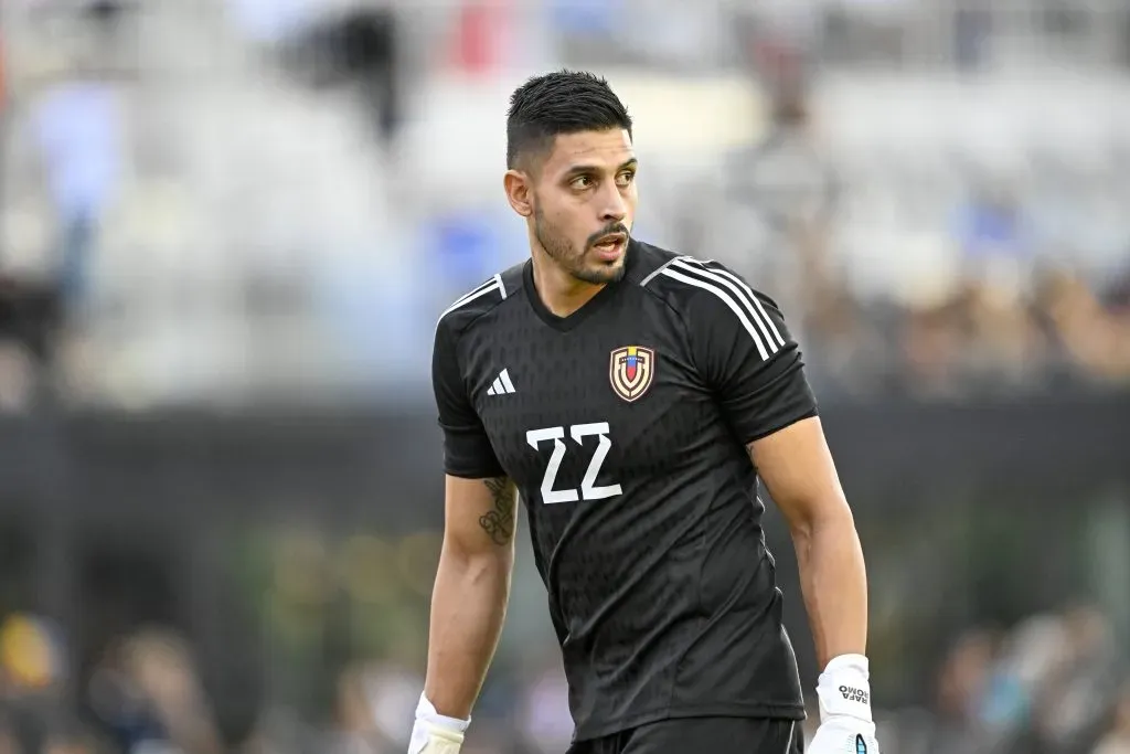 Rafael Romo, arquero Venezuela, Copa América. puede llegar a Barcelona Foto: IMAGO.