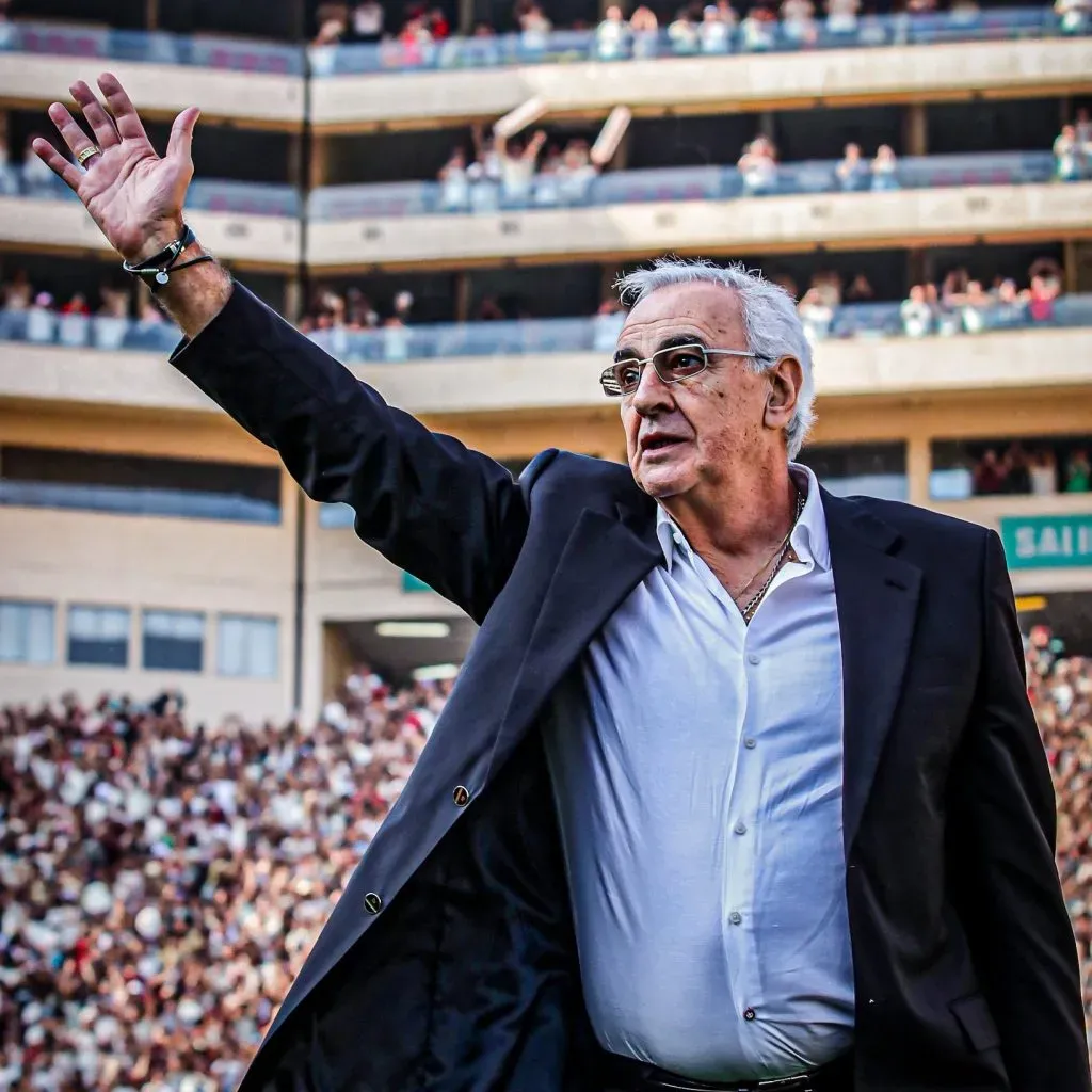 Jorge Fossati en el Estadio Monumental. (Foto: Liga 1).