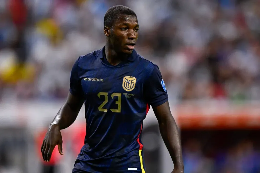 Moisés Caicedo es un fijo en la Selección de Ecuador.