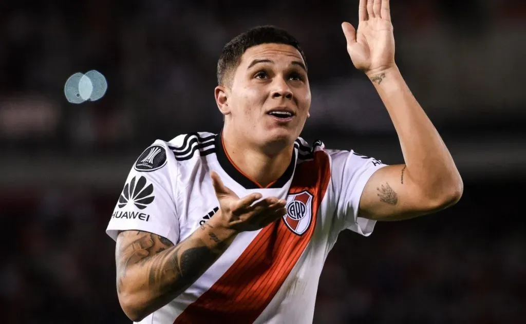 Juan Fer Quintero fue campeón en River Plate.
