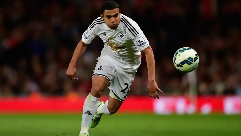 Jefferson Montero brilló en el Swansea 2014. Foto: Getty,