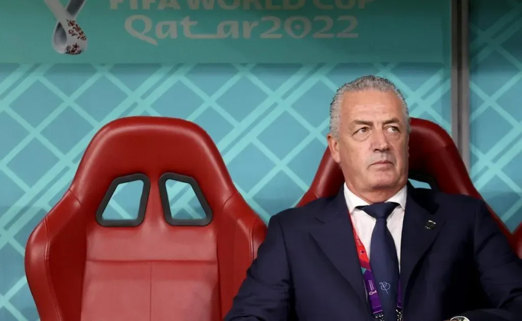 Gustavo Alfaro en el Mundial Qatar 2022.