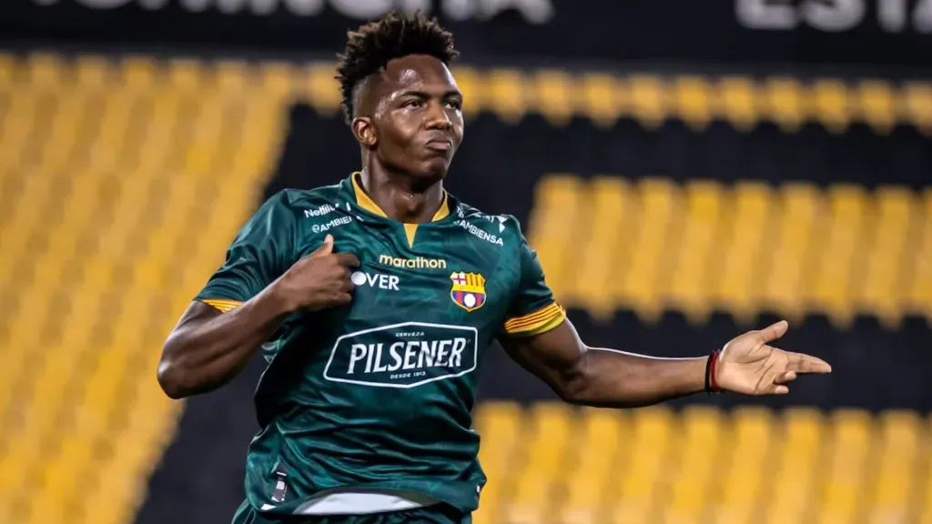 Djorkaeff Reasco apenas marcó un gol con Barcelona.