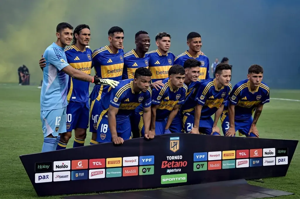 Boca Juniors contra Argentinos Juniors. (Photo by Marcelo Endelli/Getty Images)