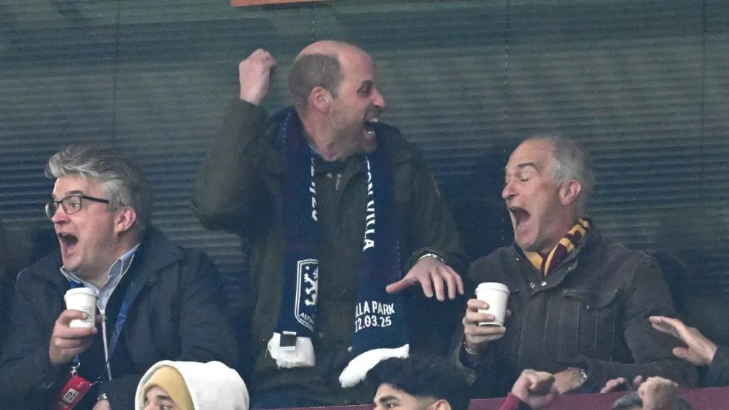 El Príncipe Guillermo, último fanático del fútbol en sumarse al debate Messi vs. CR7: GETTY