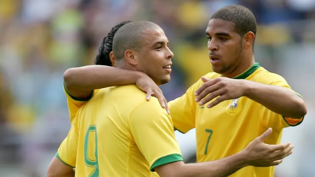 Ronaldo, el GOAT que Adriano nunca quiso superar: GETTY