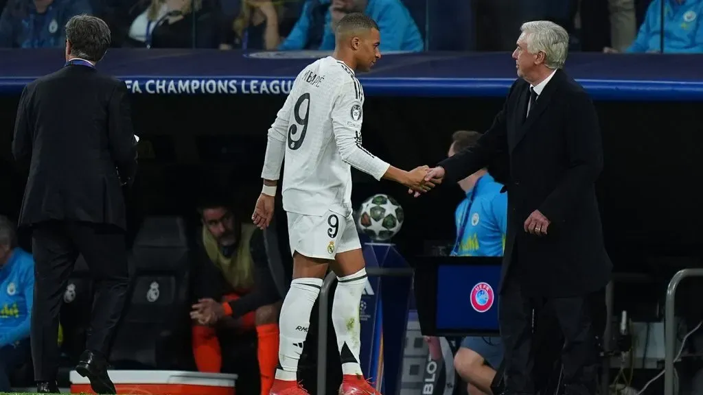 Ancelotti no duda que Mbappé revertirá su situación en Real Madrid: GETTY