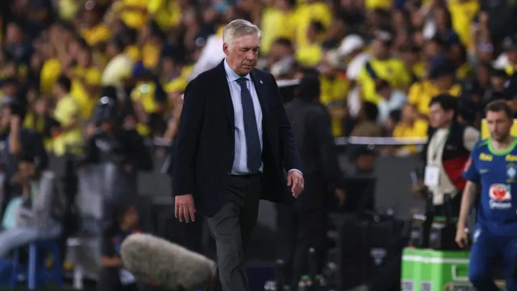 Ancelotti ya tuvo su debut en Brasil y ante Ecuador: GETTY