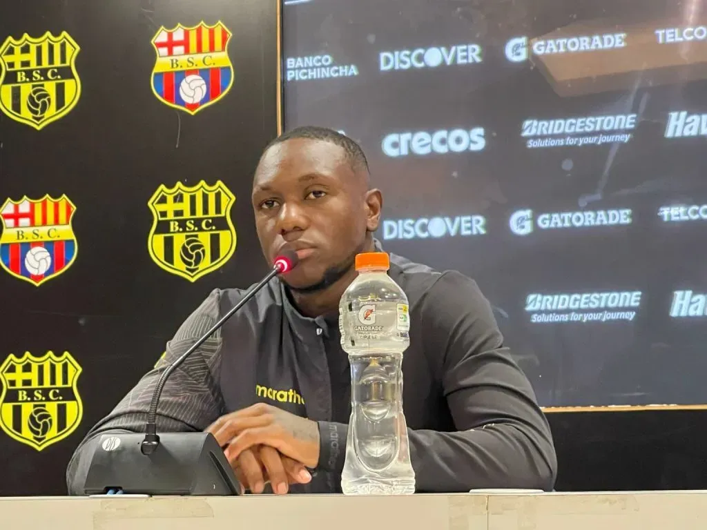 Chalá se fue a jugar en Barcelona SC. (Foto: @BarcelonaSC)