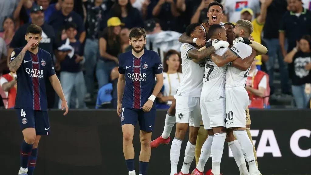 Botafogo venció al PSG en el batacazo del Mundial de Clubes: GETTY