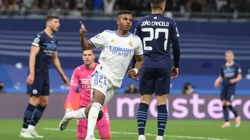 Rodrygo fue verdugo de Guardiola en las Champions del 2022 y el 2024: GETTY