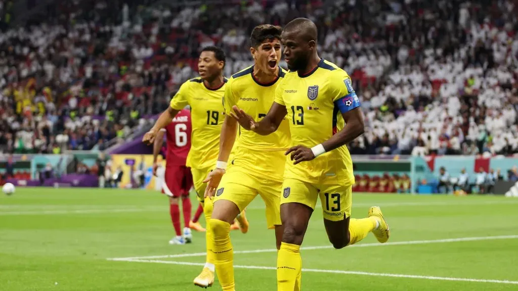 Enner Valencia fue el goleador de Ecuador en Qatar 2022. Foto: Getty.