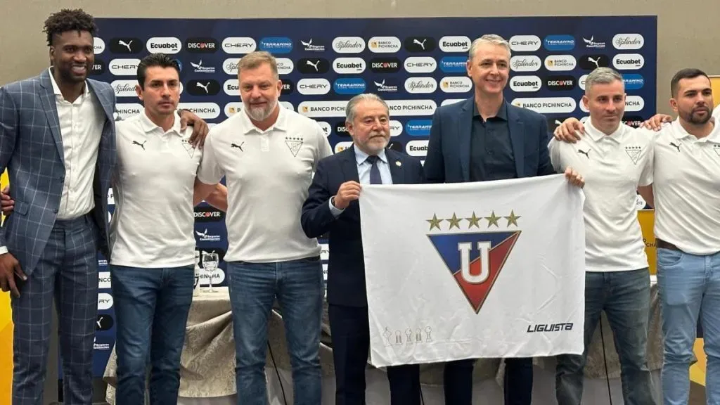 Tiago Nunes – presentación Liga de Quito