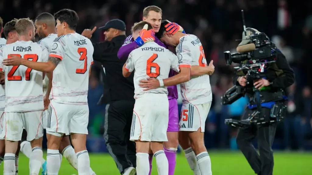Neuer terminó como MVP del partido tras la roja a Luis Díaz: GETTY