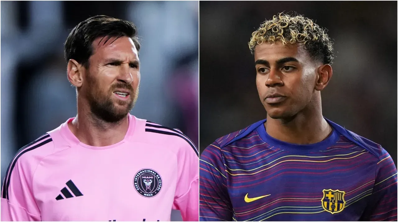 Messi fue ignorado por Yamal en Instagram. (Foto: Getty Images)