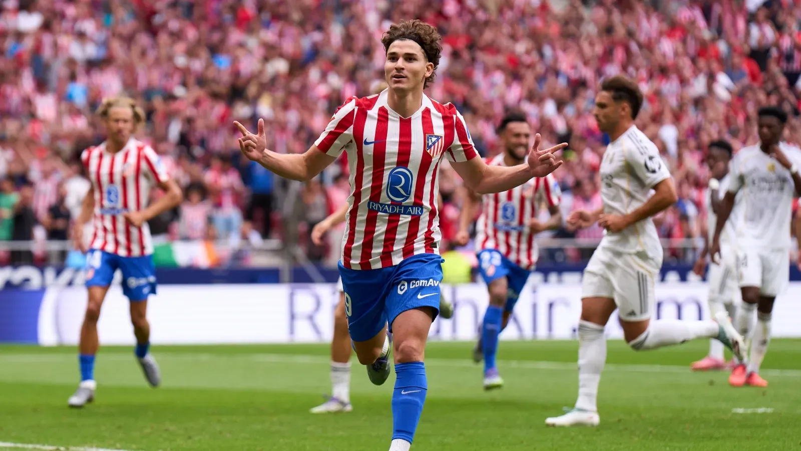 Julián Alvarez se ha convertido en un verdugo común de Real Madrid en estos años: GETTY