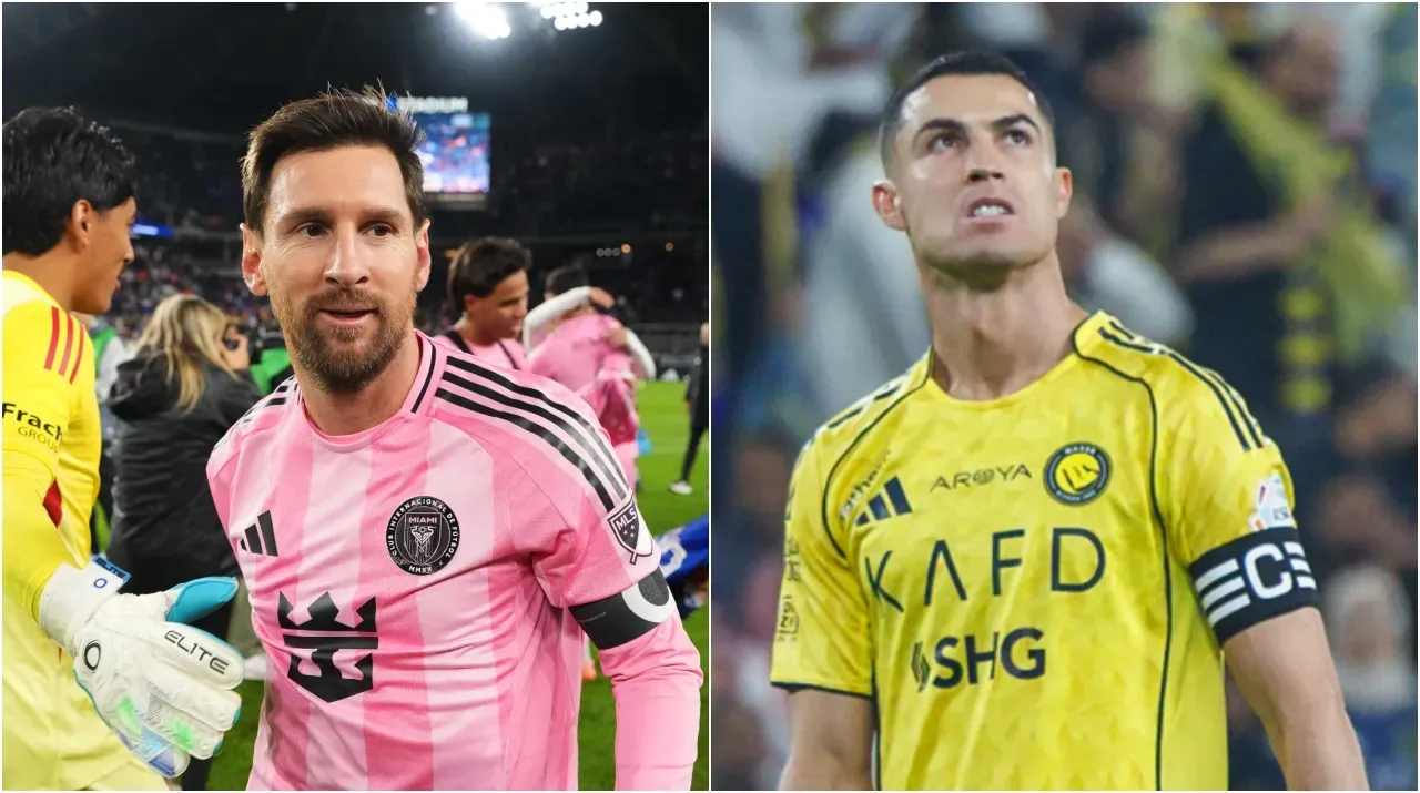 Messi y Cristiano Ronaldo anotaron golazos el mismo día. (Foto: Getty Images)