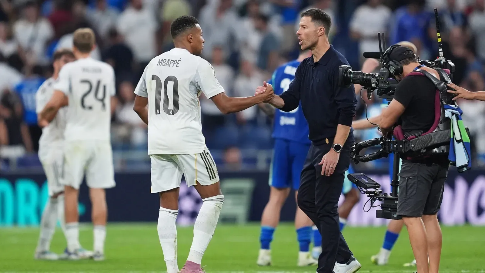 Mbappé, dentro del vestuario a favor de Xabi Alonso: GETTY