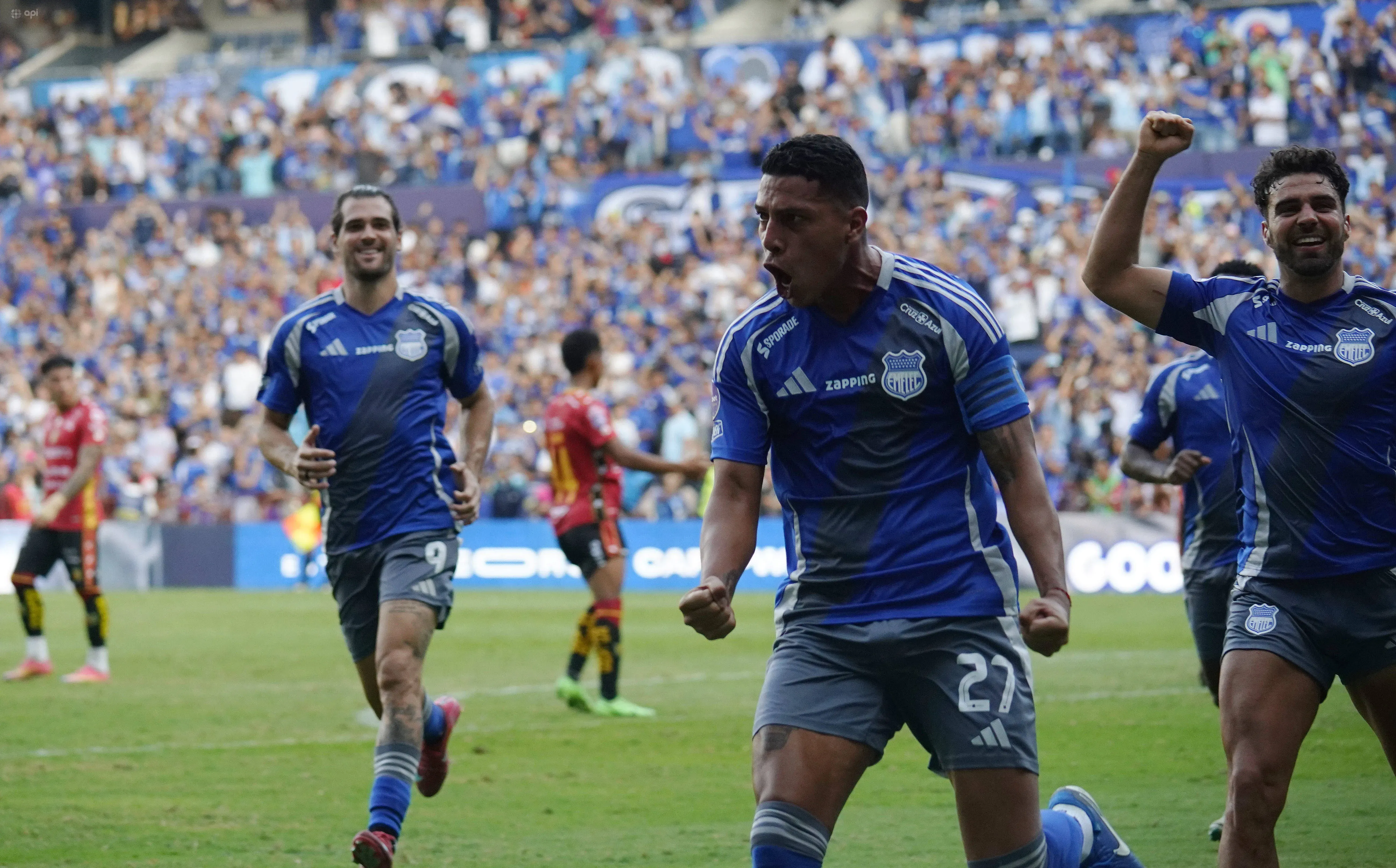 León dejaría Emelec después de 3 años. (Foto: Imago)