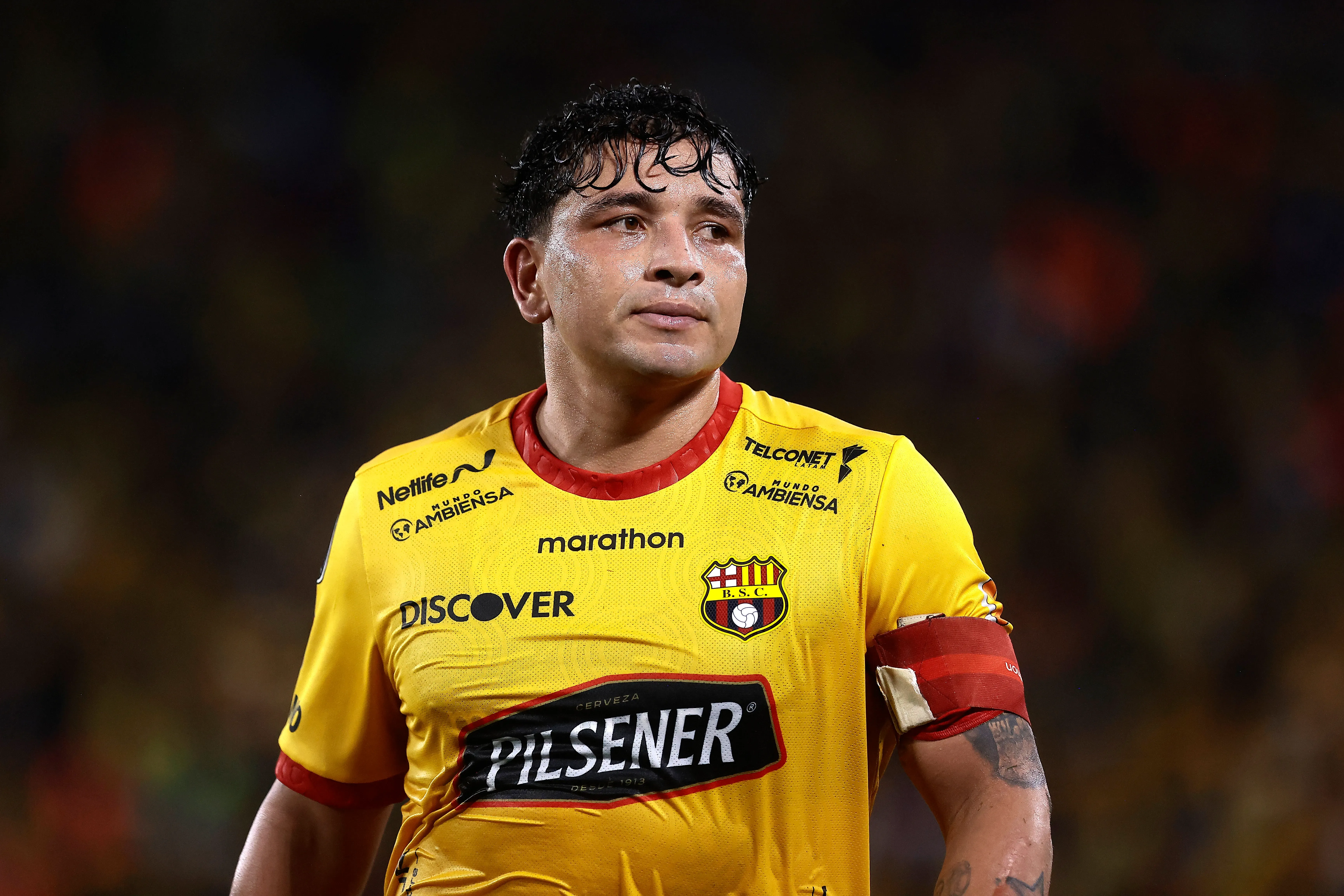 Mario Pineida fue jugador de Barcelona SC. (Foto. GettyImages)