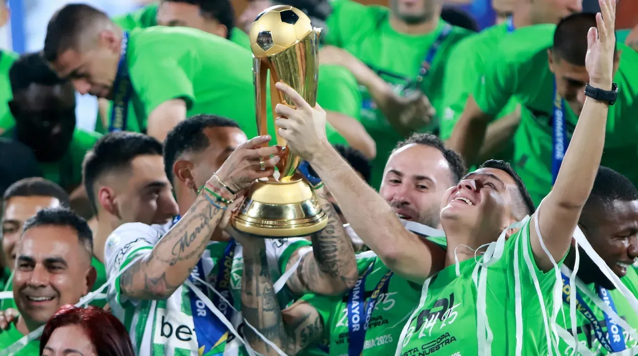 Nacional salió campeón de la Copa Colombia 2025. (Foto: Vizzor Image)